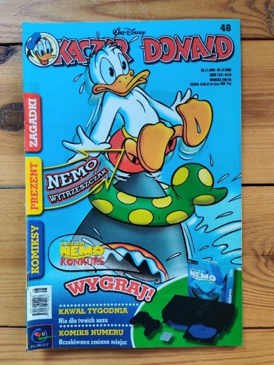 Zdjęcie oferty: Komiks Kaczor Donald nr 48 2003 r.