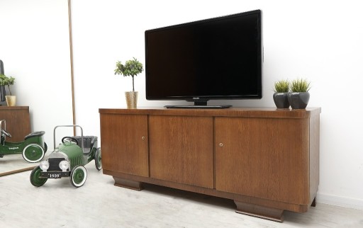 Zdjęcie oferty: Zabytkowa komoda z lat 40-tych w stylu art deco . Po renowacji.