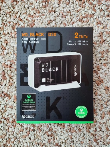 Zdjęcie oferty: Nowy WD BLACK D30 2TB. Dysk SSD. USB-C 3.2 gen. 2.