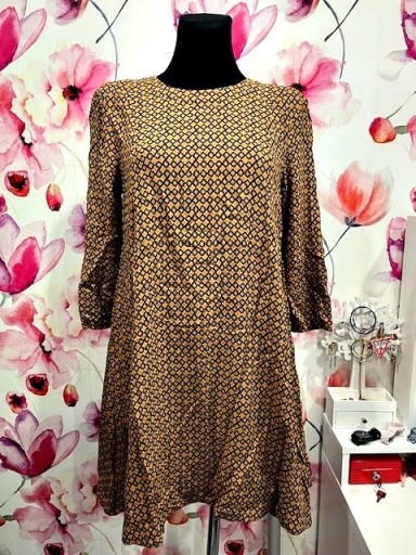 Zdjęcie oferty: h&m sukienka modny fajny wzór viscoza roz.40