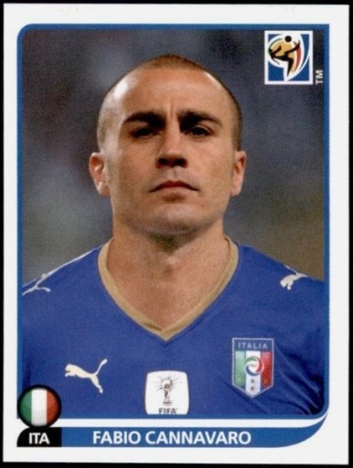 Zdjęcie oferty: 413 Fabio Cannavaro 2010 Panini World Cup