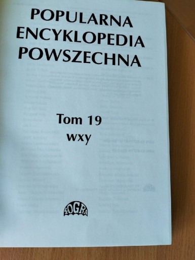 Zdjęcie oferty: Popularna Encyklopedia Powszechna