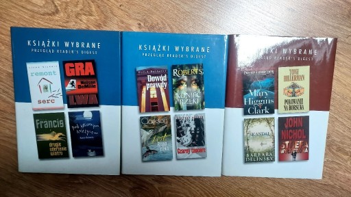 Zdjęcie oferty: Książki wybrane Readers Digest. Dostawa Gratis 