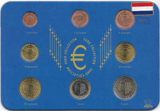 Zdjęcie oferty: ZESTAW EURO HOLANDIA 2010 BARDZO RZADKIE!!! MENNIC