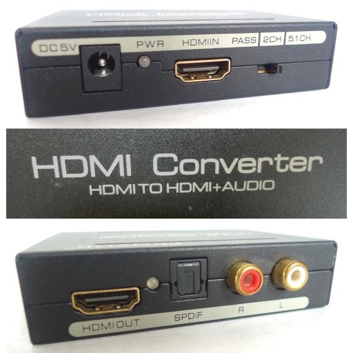 Zdjęcie oferty: Prozor konwerter Hdmi do Hdmi + złącza Audio 