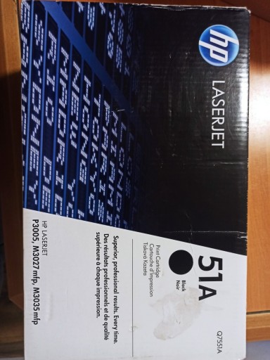 Zdjęcie oferty: TONER ORYGINALNY HP 51A BLACK