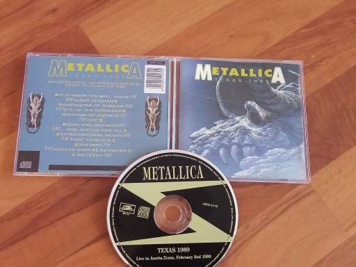 Zdjęcie oferty: Metallica – Texas 1989