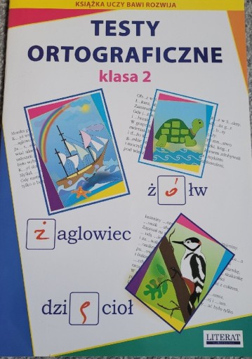 Zdjęcie oferty: Testy ortograficzne klasa 2