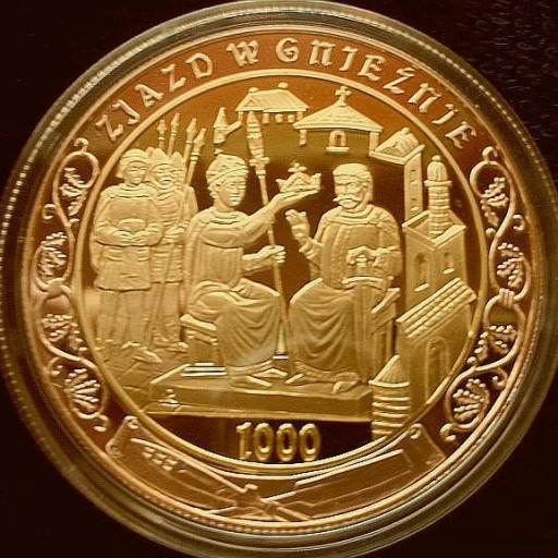 Zdjęcie oferty: moneta ZJAZD GNIEŹNIEŃSKI rok 1000