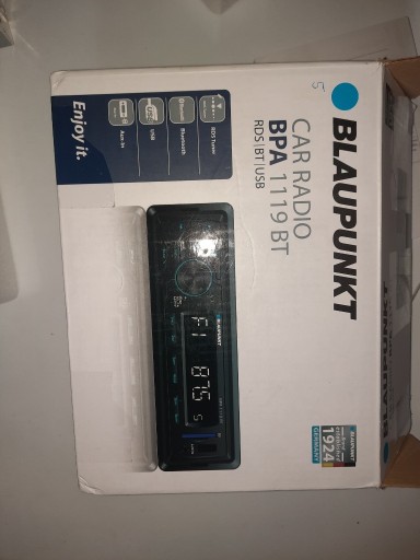 Zdjęcie oferty: Radio samochodowe BLAUPUNKT BPA 1119 BT