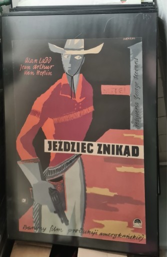 Zdjęcie oferty: plakat wojciech wenzel jeździec znikąd