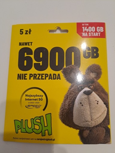 Zdjęcie oferty: 25x STARTER NOWY PLUSH 5 ZŁ PLN NA KARTĘ KARTA SIM MICRO NANO PLUS