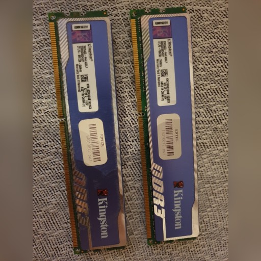 Zdjęcie oferty: Pamięć RAM DDR3 Kingston 1600 2x4GB