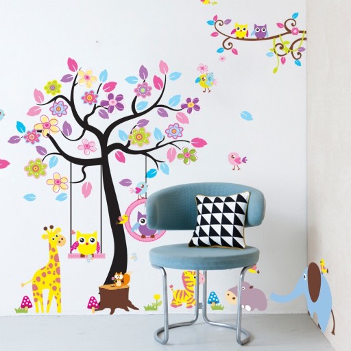 Zdjęcie oferty: Naklejka na ścianę do pokoju dziecka, drzewo