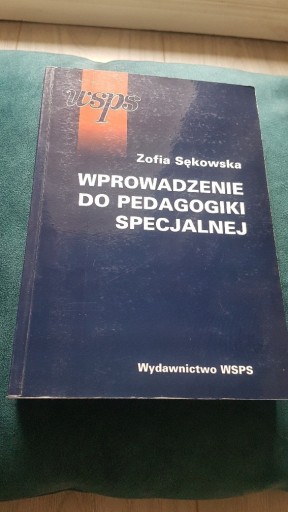 Zdjęcie oferty: Wprowadzenie do Pedagogiki Specjalnej Z. Sękowska