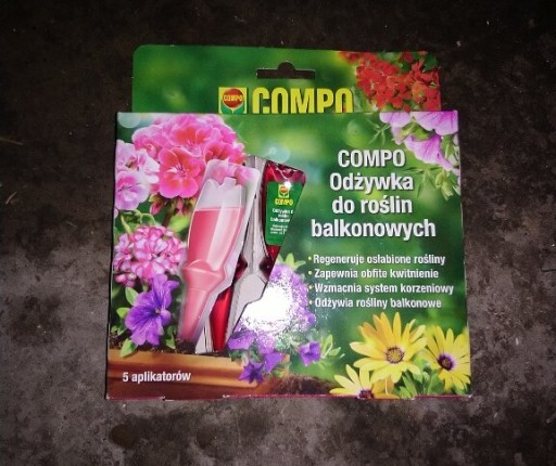 Zdjęcie oferty: COMPO odżywka do roślin balkonowych30ml 5szt