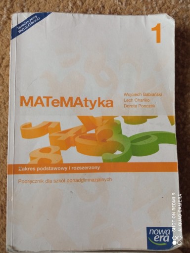 Zdjęcie oferty: podręcznik matematyka 
