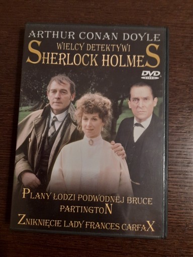 Zdjęcie oferty: Arthur Conan Doyle Sherlock Holmes (DVD) 2 filmy