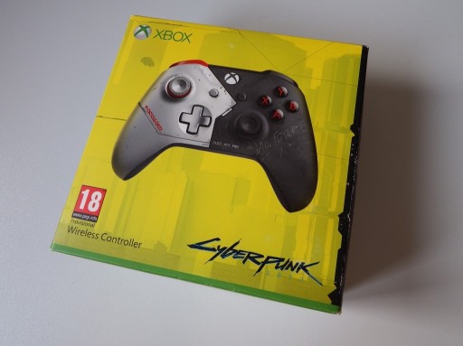 Zdjęcie oferty: PAD XBOX ONE Cyberpunk LIMITED Edition NIE używany