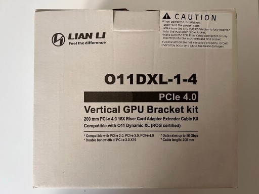 Zdjęcie oferty: Ramka montażowa Lian Li O11DXL-1X-4 riser PCIe 4.0