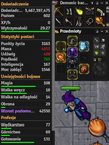 Zdjęcie oferty: Medivia.online Legacy, Arch Druid 600+