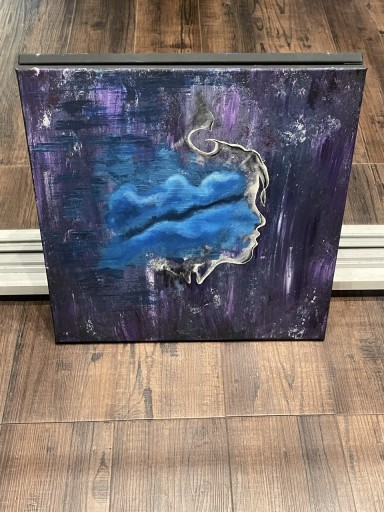 Zdjęcie oferty: Obraz akrylowy „Cisza snu” 40x40cm, akryl na płótnie