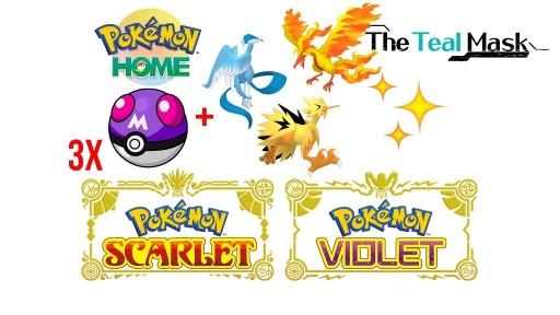 Zdjęcie oferty: Pokemon Scarlet|Violet - Shiny Galarian Moltres +