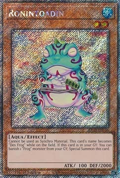 Zdjęcie oferty: Yu-Gi-Oh - Ronintoadin V.1 RA03-EN236 (PS)
