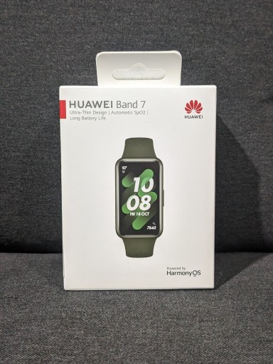 Zdjęcie oferty: Opaska sportowa / smartband Huawei Band 7 zielony
