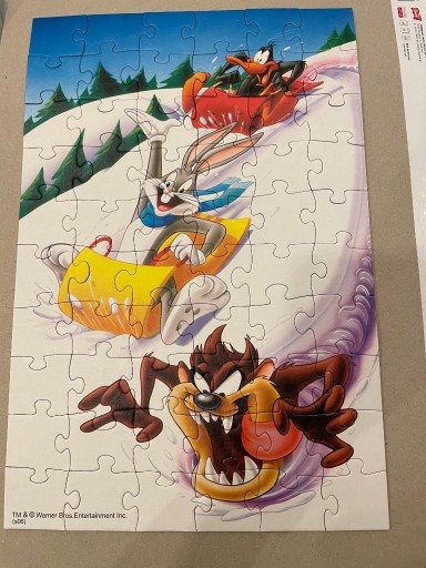 Zdjęcie oferty: Puzzle Trefl 60 elementów Looney Tunes