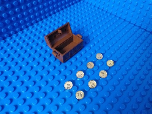 Zdjęcie oferty: Lego monety skrzynia 2x10 2x20 2x30 2x40