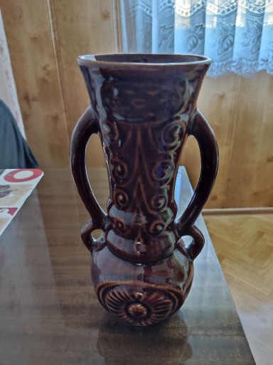 Zdjęcie oferty: Wazon ceramiczny PRL flakon 