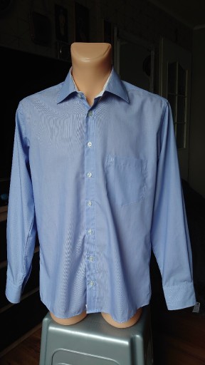 Zdjęcie oferty: Koszula męska Digel M 40 błękitna elegancka 