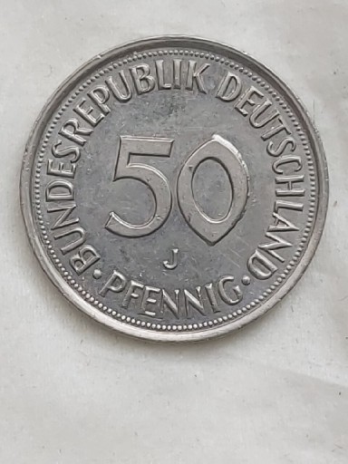 Zdjęcie oferty: 457 Niemcy 50 fenigów, 1992