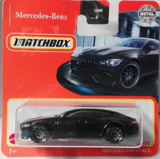 Zdjęcie oferty: MATCHBOX Mercedes-AMG GT 63S