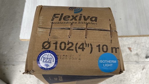 Zdjęcie oferty: Flexiva kanał izolowany elastyczny 102mm  10mb