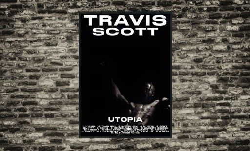 Zdjęcie oferty: Plakat Travis Scott Utopia