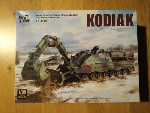 Zdjęcie oferty: Border Model BT011 Kodiak  Pionierpanzer 2 in 1
