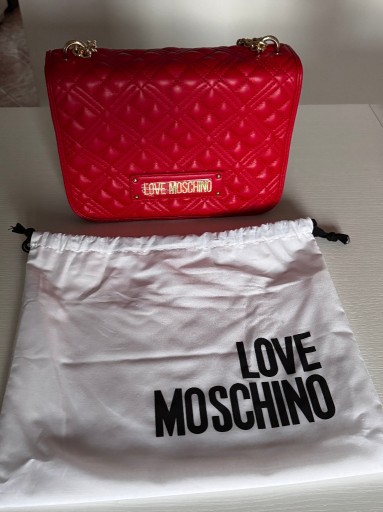 Zdjęcie oferty: Nowa torebka Moschino czerwona z łańcuszkiem oryginalna