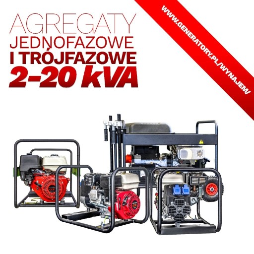 Zdjęcie oferty: AGREGAT WYPOŻYCZALNIA AGREGATÓW 2-1300 kVA