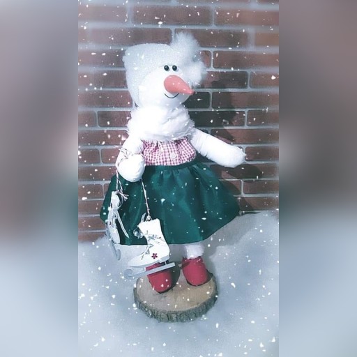 Zdjęcie oferty: dekoracja świąteczna - bałwan, primitive snowman