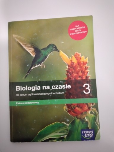 Zdjęcie oferty: książka Biologia Na Czasie 3, Nowa Era, podstawa