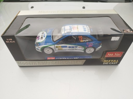 Zdjęcie oferty: Sun star Citroen X sara WRC OMV  1/18