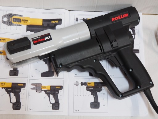 Zdjęcie oferty: ROLLER UNI PRESS ACC prasa zaciskarka rems ridgid