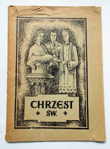 Zdjęcie oferty: Pamiątka Chrztu Świętego - 1947