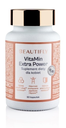 Zdjęcie oferty: Beautifly VitaMin Extra Power suplement dla kobiet