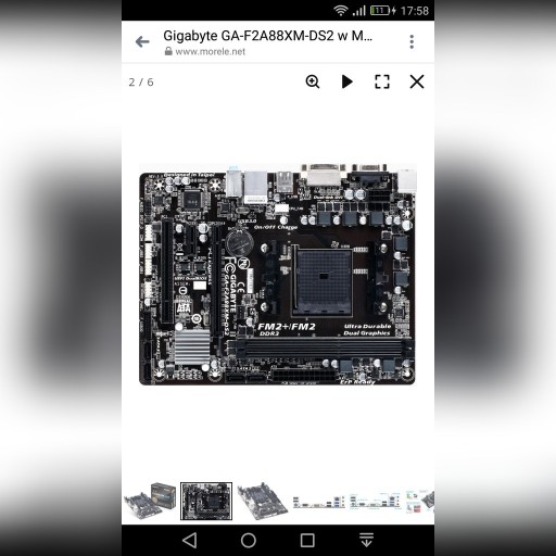 Zdjęcie oferty: Plyta Gigabyte + procesor AMD