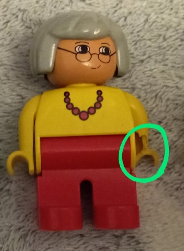 Zdjęcie oferty: LEGO Duplo retro figurka 