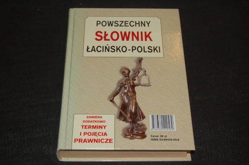 Zdjęcie oferty: Powszechny Słownik Łacińsko - Polski 
