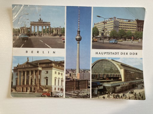 Zdjęcie oferty: POCZTÓWKA BERLI NIEMIECKA ORYGINAŁ 1971 